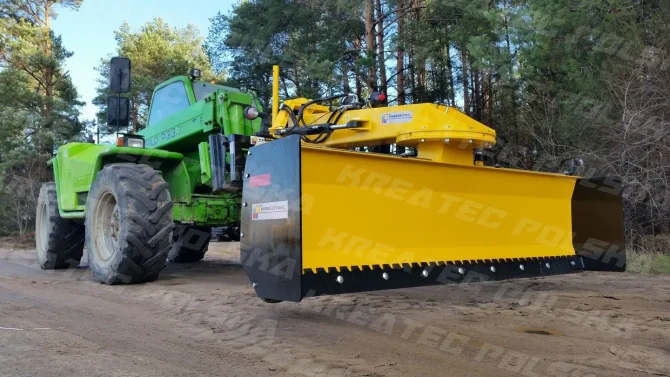 KR-ROWN-H Road grader with hydraulic wheels