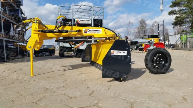 KR-ROWN-H Road grader with hydraulic wheels
