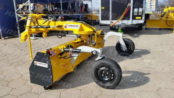 KR-ROWN-H Road grader with hydraulic wheels