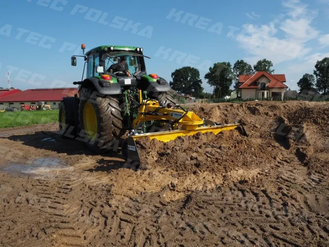 Równiarka drogowa z kołkami hydraulicznymi KR-ROWN-H