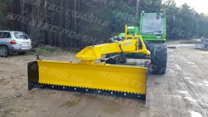 Równiarka drogowa z kołkami hydraulicznymi KR-ROWN-H